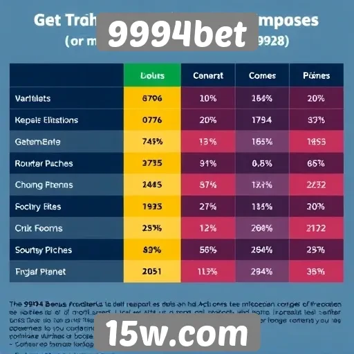 Comparação de bônus de 9994bet com concorrentes